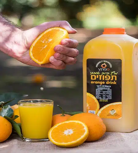 מיץ תפוזים סחוט קלוריות